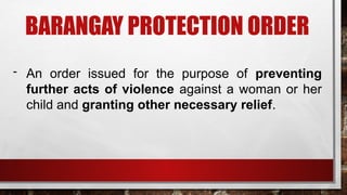 the BARANGAY PROTECTION ORDER (BPO).pptx