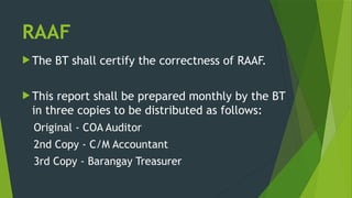 BARANGAY TREASURERS’ MEETING AUGUST.pptx