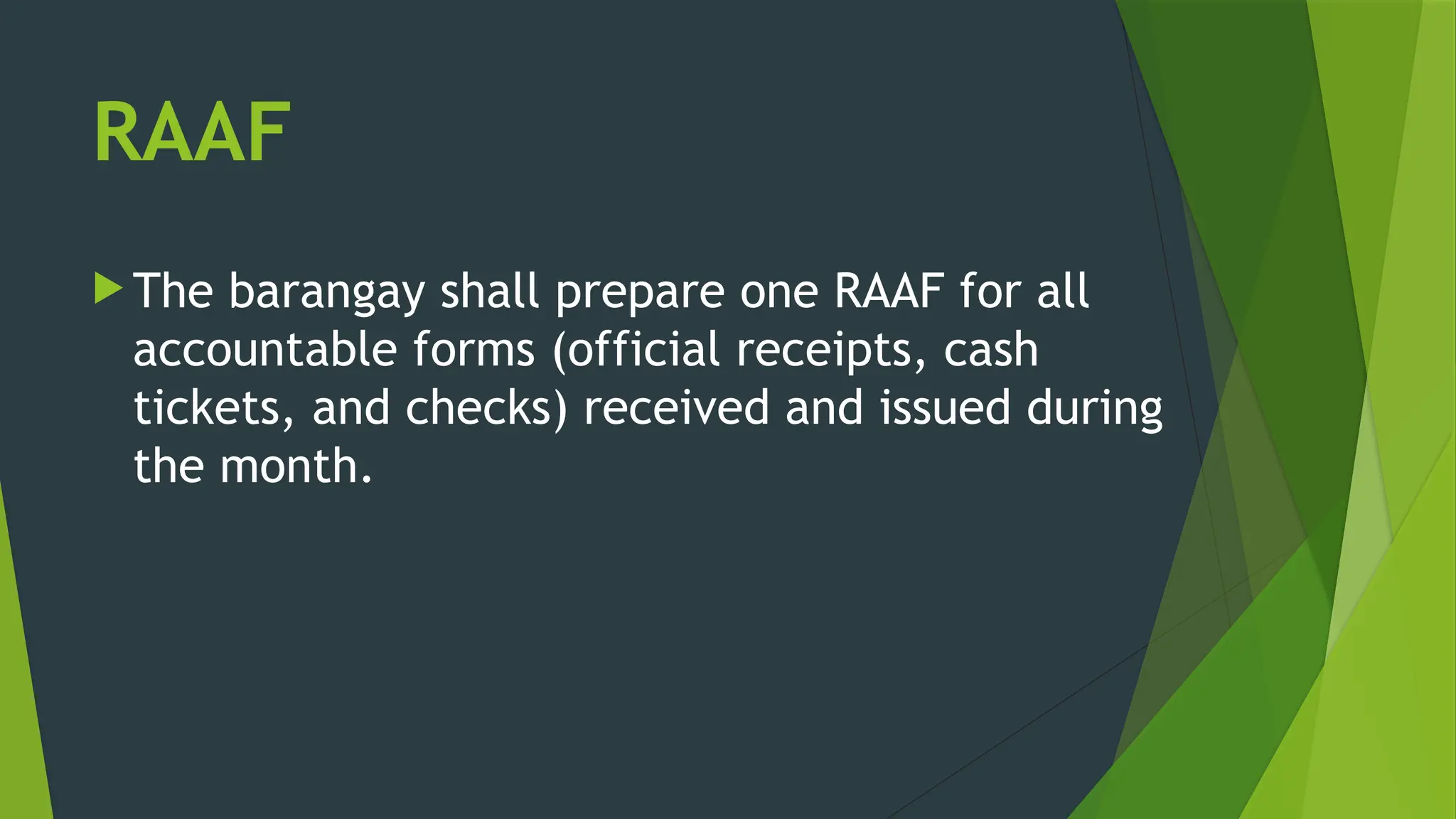 Raaf Form BARANGAY TREASURERS’ MEETING SEPTEMBER.pptx