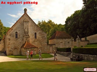 Az egykori pékség
 