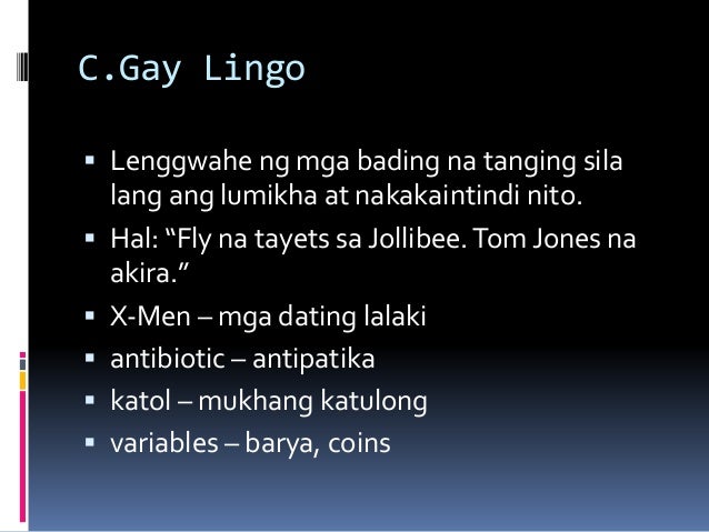 Dating bading naging badong