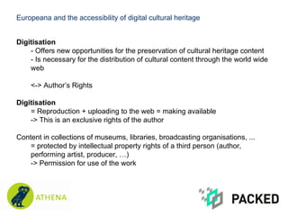 Europeana and the accessibility of digital cultural heritage | PDF