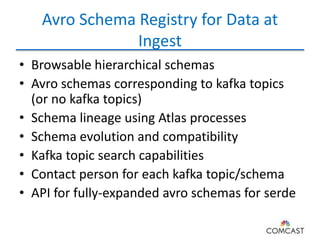 End-to-end Data Governance with Apache Avro and Atlas | PPTX