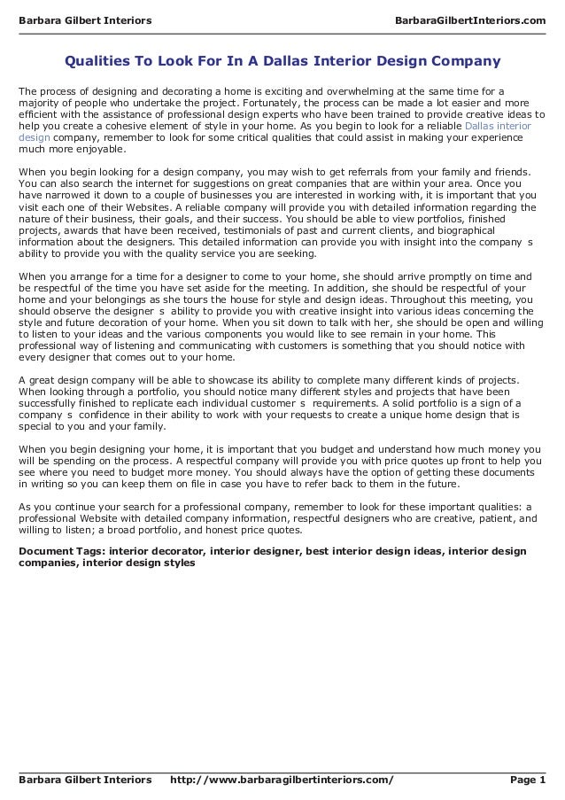 Barbara Gilbert Interiors Barbara Gilbertinteriors Com Qualities