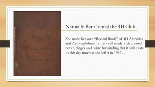 Barbara Rood - A Young Life Full of Surprises | PPT