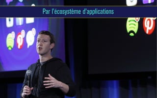 Par l’écosystème d’applications

 