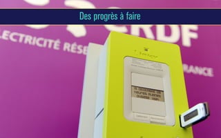 Des progrès à faire

 