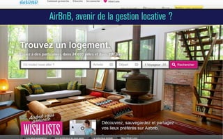 AirBnB, avenir de la gestion locative ?

 