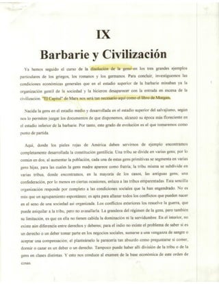 Barbarie y civilizacion