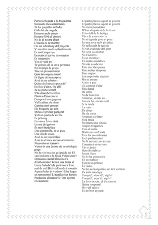 Porta la bugada a la bugaderia          El partit presta suport al govern
Necessito més aclariments               El parti...