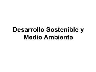 Desarrollo sostenible y pesca