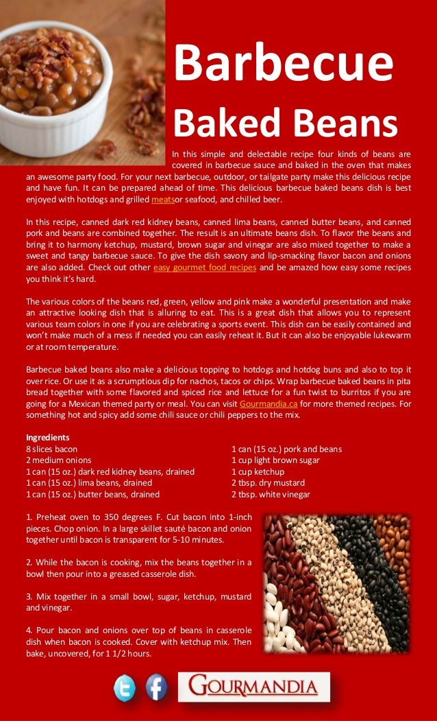 Barbecue baked beans