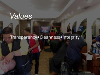 Values Transparency•Cleanness•Integrity 