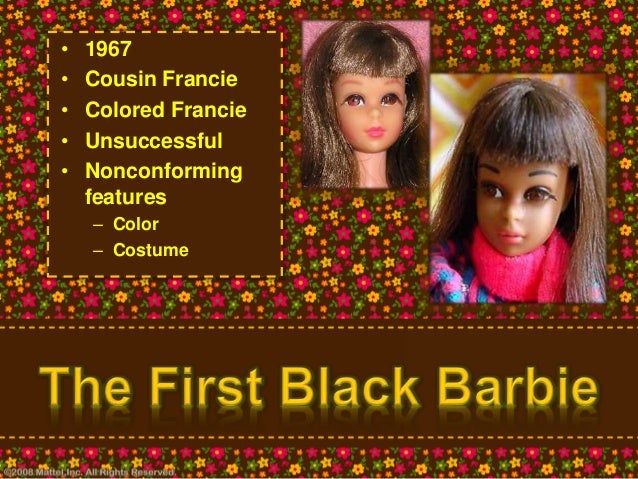 colored francie doll