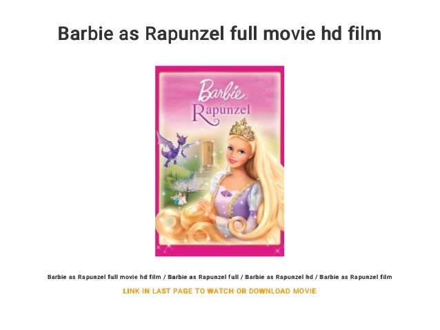 barbie the rapunzel full movie in hindi
