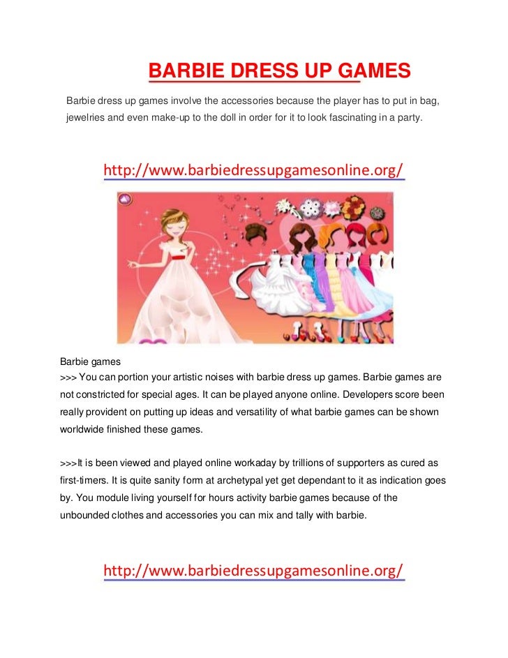 dress up mix barbie games