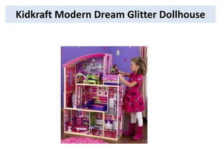 Kidkraft wooden modern dream glitter dollhouse hotsell