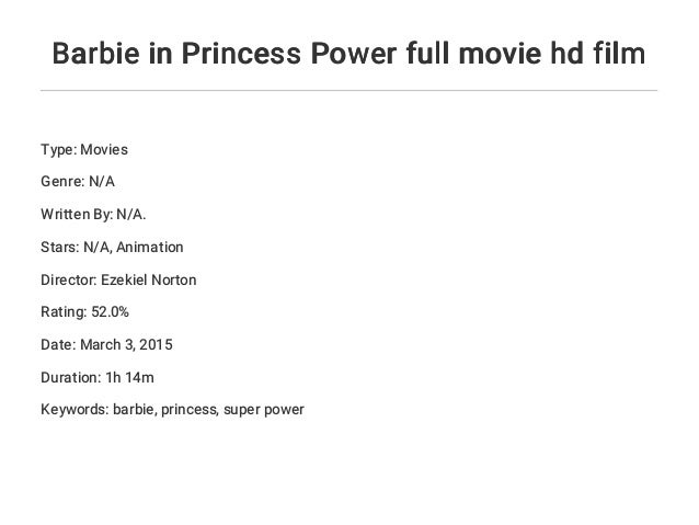 princess power full movie