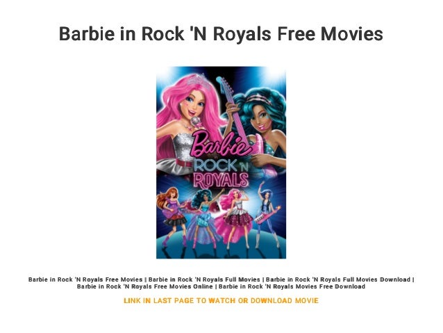 barbie rock movie