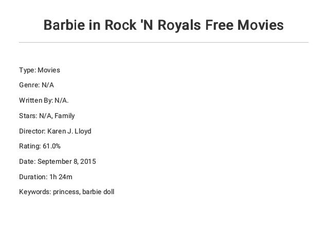 rock n royals full movie in english