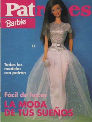 Barbie-Revista Moldes e Receitas