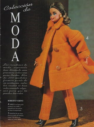 Barbie-Revista Moldes e Receitas