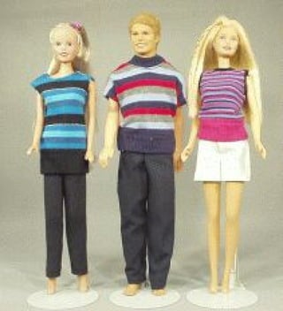 Barbie-Revista Moldes e Receitas