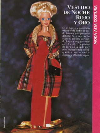 Barbie-Revista Moldes e Receitas