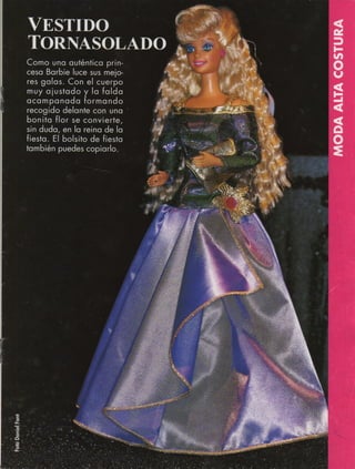 Barbie-Revista Moldes e Receitas