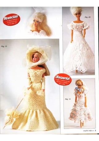 Barbie vestidos clássicos 