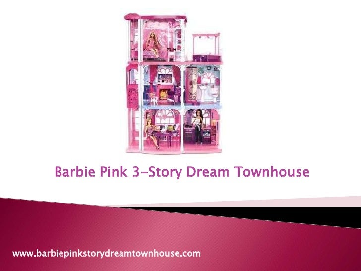 Barbie 3 Story Dream House Playset