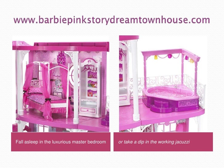barbie pink 3 story dream house