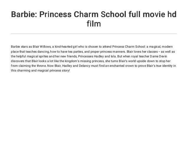 princess charm school in urdu