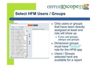 Hfm Verification Process Security and Auditing in HFM | PDF
