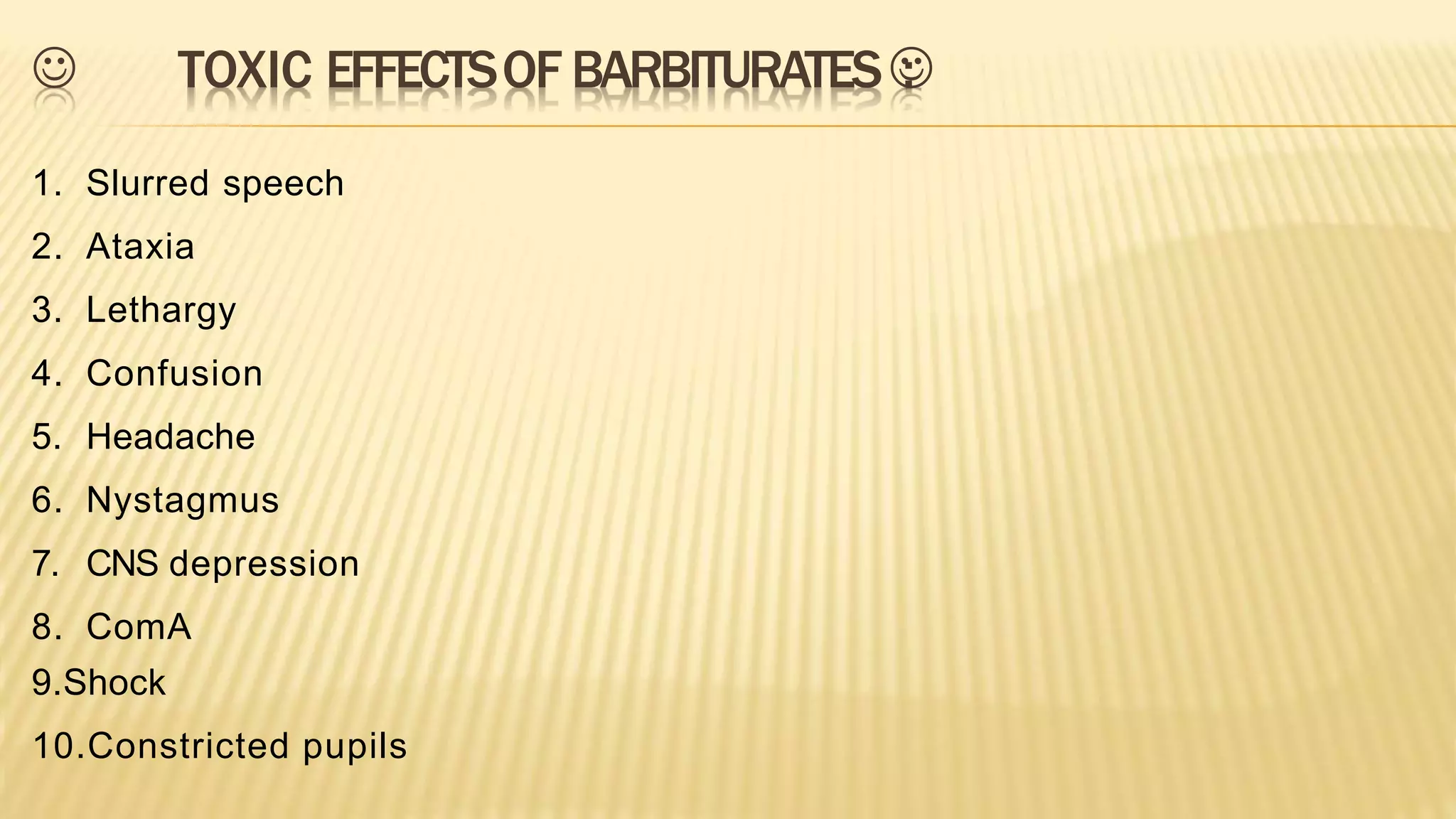 Barbiturates | PPTX