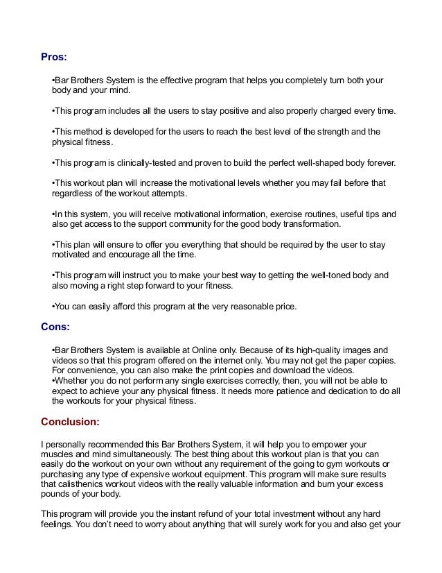 Bar brothers the system™ by lazar novovic & dusan djokovic pdf e…