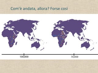 Com’è andata, allora? Forse così
 