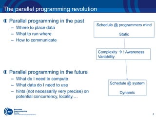 OmpSs – improving the scalability of OpenMP | PPT