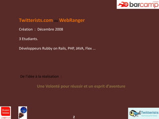 Présentation de Twitterists.com