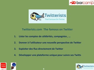 Présentation de Twitterists.com