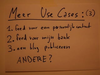 The Mine! Project - Barcamp Antwerpen 2010