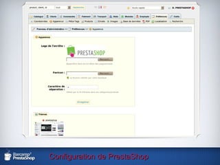Configuration de PrestaShop 
