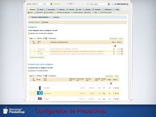 Configuration de PrestaShop 