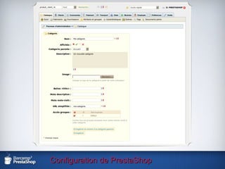 Configuration de PrestaShop 