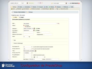 Configuration de PrestaShop 