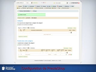 Configuration de PrestaShop 