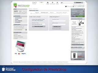 Configuration de PrestaShop 