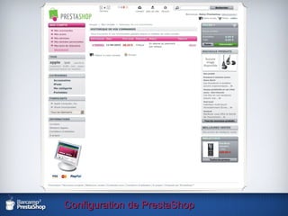 Configuration de PrestaShop 