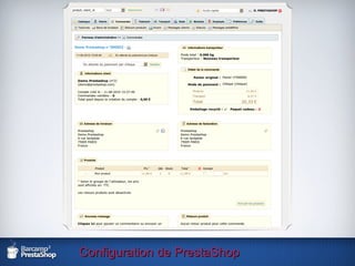 Configuration de PrestaShop 
