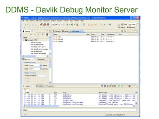 DDMS - Davlik Debug Monitor Server
 